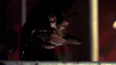 The cave bear reaching around
the corner - Eli Roth's History of Horror
