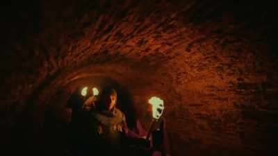 THE CAVE SYSTEM DATES BACK
TO THE 6th CENTURY, - Lost Relics of the Knights Templar