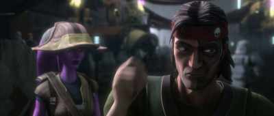 The chain codes are en route...
with Omega. - Star Wars: The Bad Batch
