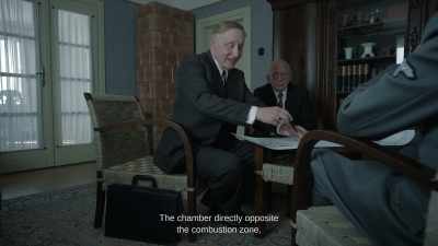 The chamber directly opposite
the combustion zone, - The Zone of Interest