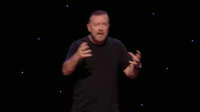 The chances of us being here at all, - Ricky Gervais: SuperNature