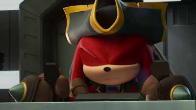 The Chaos Council craft is behind us. - Sonic Prime