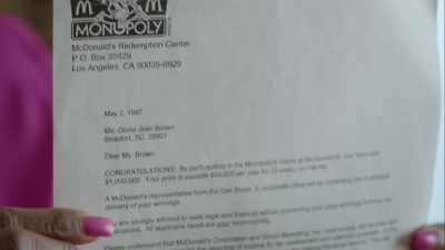 The check came in the mail, - McMillion$