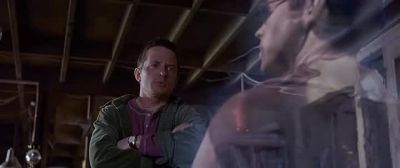 The chicken The chicken was not scary Stuart - The Frighteners