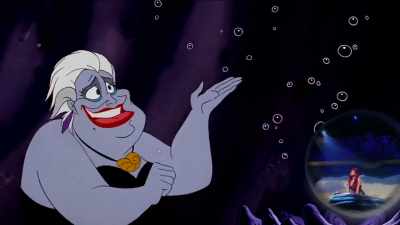 The child is in love with a human. - The Little Mermaid Live!