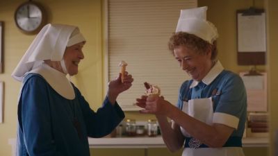 The children call
this a tuppenny one. - Call the Midwife