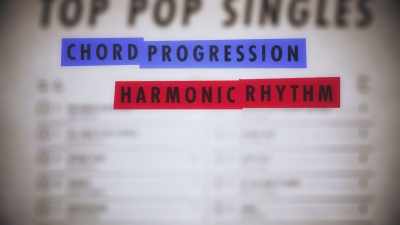 The chord progression,
the harmonic rhythm, - This Is Pop
