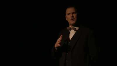The Christie lad? That was Pierrepoint,
although I assisted, so technically that's 2-1 - National Theatre Live: Hangmen
