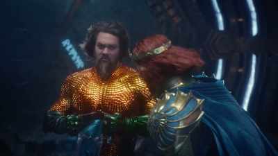 The chromatophores
change color - Aquaman and the Lost Kingdom