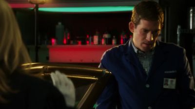 The chrome on the
headrest post is flaking. - CSI: Crime Scene Investigation