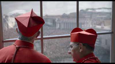 The Church voted to make
overdue reforms remain overdue. - The Two Popes