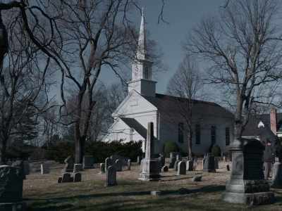 The church
was partially rebuilt - First Reformed