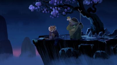 The cleaner the comedian - Kung Fu Panda: Secrets of the Scroll