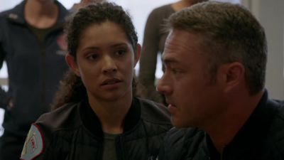 - The cleaning lady
at his place came in - Chicago Fire