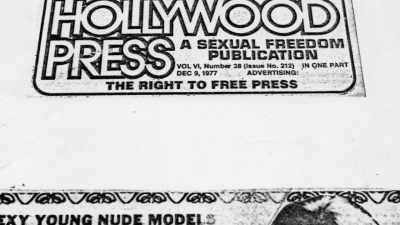The client would call in from
the Hollywood press newspaper - The Hillside Strangler