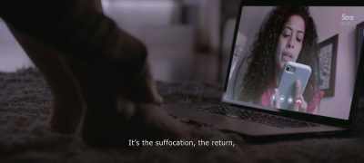 The cloud isn't here for
nothing,
it's suffocation, it's the
return, - The Pink Cloud