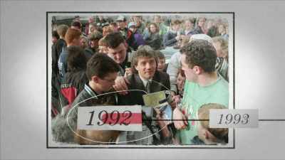 The club was finally
being run properly.
The ground got redeveloped. - Fever Pitch: The Rise of the Premier League