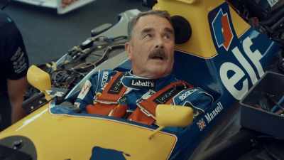 The clutch is very hard, isn't it?
Hoo-hoo! - Williams & Mansell: Red 5