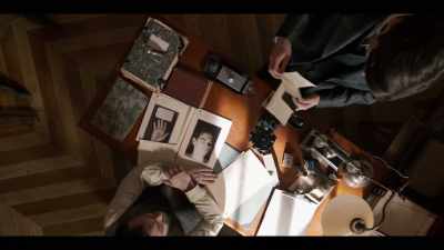 The code scribbled on Daniel's papers. - Vienna Blood