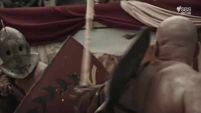 The combats were highly technical
and extremely violent. - Roman Megastructures