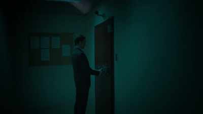 The combination lock
on the vault door - Inside the Heist