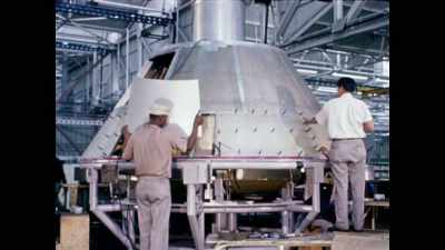 The command module has
to protect against the vacuum - Apollo: The Forgotten Films