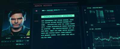 The commander has no idea
that I worked on his back. - The Cloverfield Paradox