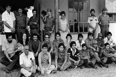 The commando was small,
25 people. - ¡Las Sandinistas!