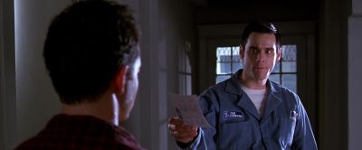 The comment card Please mail it in when I'm done - The Cable Guy