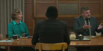 The community around this table. - Recipes for Love and Murder
