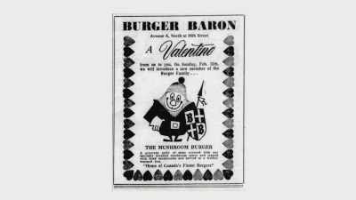 The company introduced it
on Valentine's Day, 1961, - The Lebanese Burger Mafia