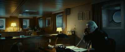 The compartments after the reactors,
appear intact. - The Command