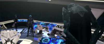 The computer is saying
it is not on the ship. - Star Trek: Prodigy