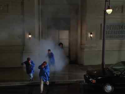 The computers!
They're making the system overload. - Lois & Clark: The New Adventures of Superman