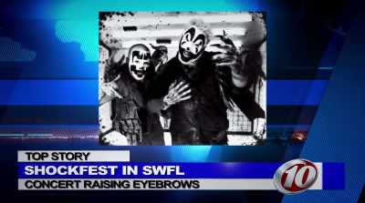 The
concert is called Shockfest - The United States of Insanity