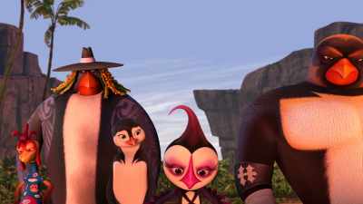 The conch says
unless we can surf on fire, - Surf's Up 2: WaveMania