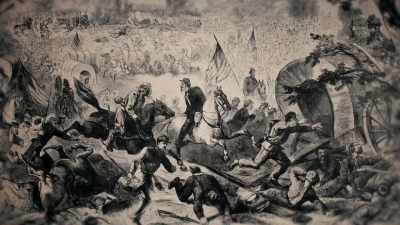 - The Confederates
start pushing back - Abraham Lincoln