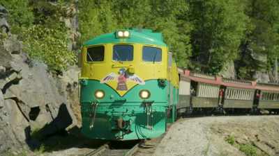 The construction of this railway
was a huge undertaking - Secrets of the Railways