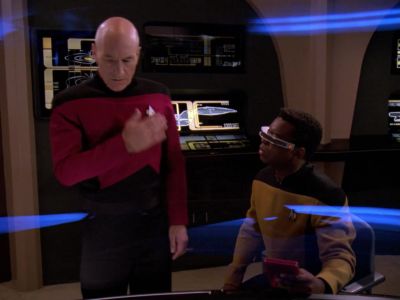 The containment field
is beginning to fluctuate. - Star Trek: The Next Generation