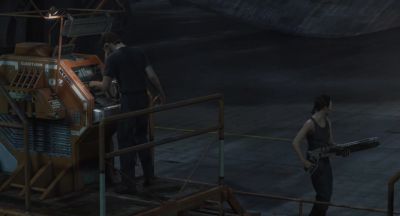 The controls are locked naturally - Final Fantasy: The Spirits Within