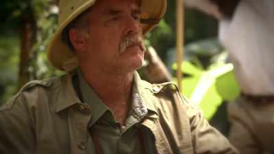 The conversation turns
to trophy hunting. - Tales From The Explorers Club