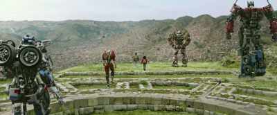 The coordinates you gave me
correspond to an old church. - Transformers: Rise of the Beasts