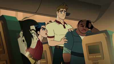 - The coordinates in the ransom note...
- Stop saying ransom note! - Q-Force