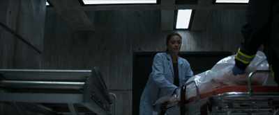 The cops found her in an alley.
One, two, three. - The Possession of Hannah Grace