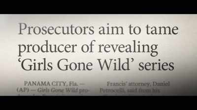 The cops were thrilled. - Girls Gone Wild: The Untold Story