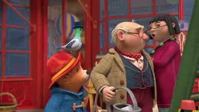 The council are replacing them
with modern ones - The Adventures of Paddington