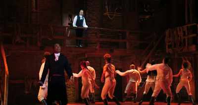 ♪ The country is facing
A difficult choice ♪ - Hamilton