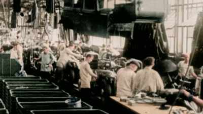 THE COUNTRY IS COMING
BACK TO LIFE, - America in Color
