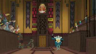 The court calls St. Nick. - The Night Before Christmas in Wonderland