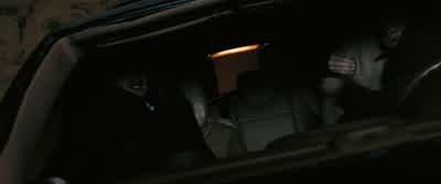 The crane will release the car lf you do not jump you will drown - Eagle Eye